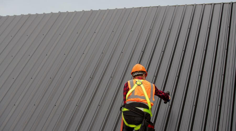 Professional metal roof installation services in Grantville, PA