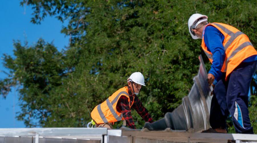 Professional metal roof installation in Grantville, PA